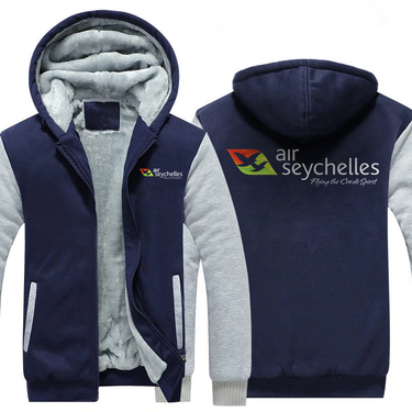 SEYCHELLES AIRLINES JACKETS FLEECE SWEATSHIRT